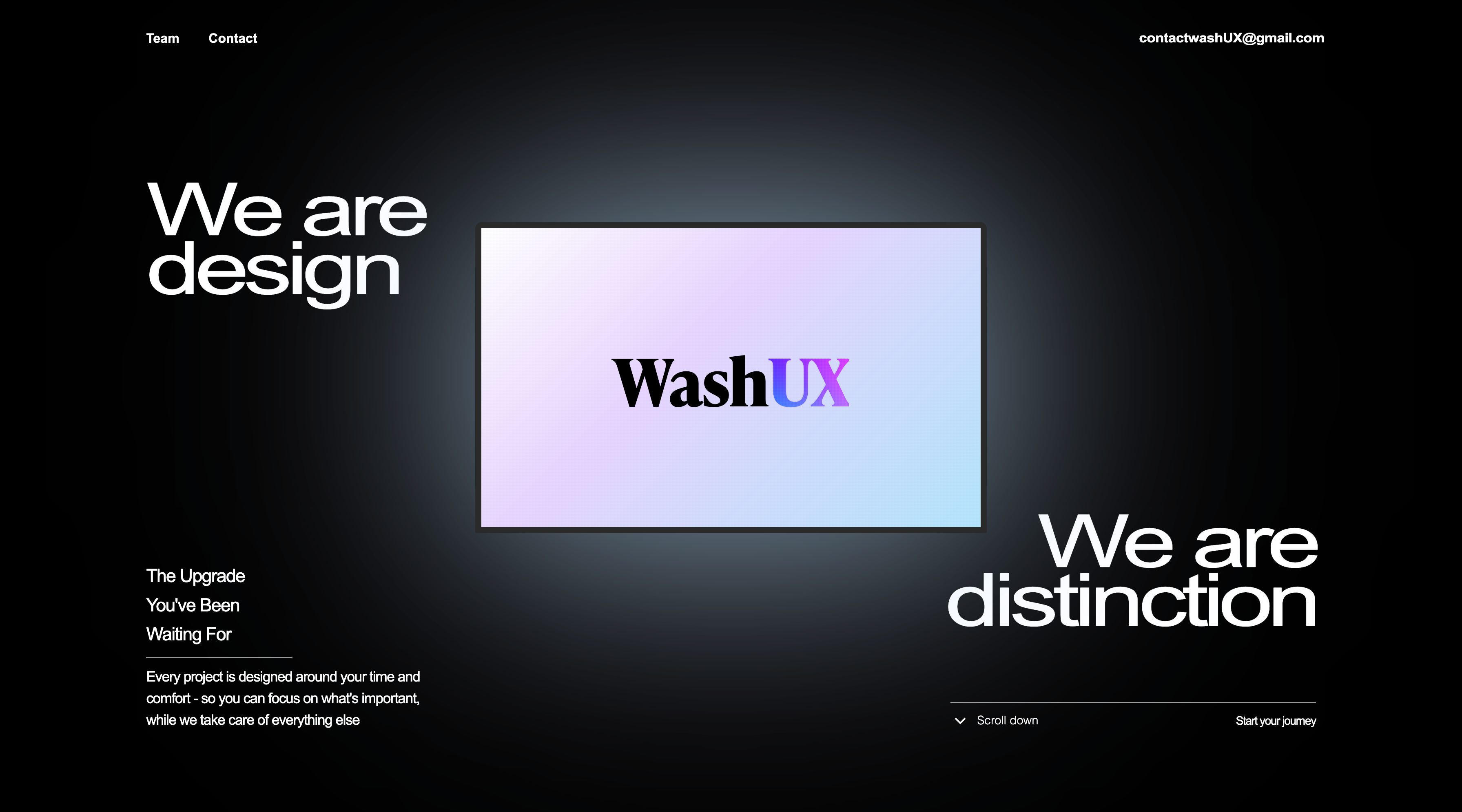 WashUX Website